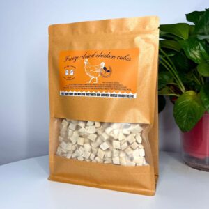Free dried chicken cubes 500g